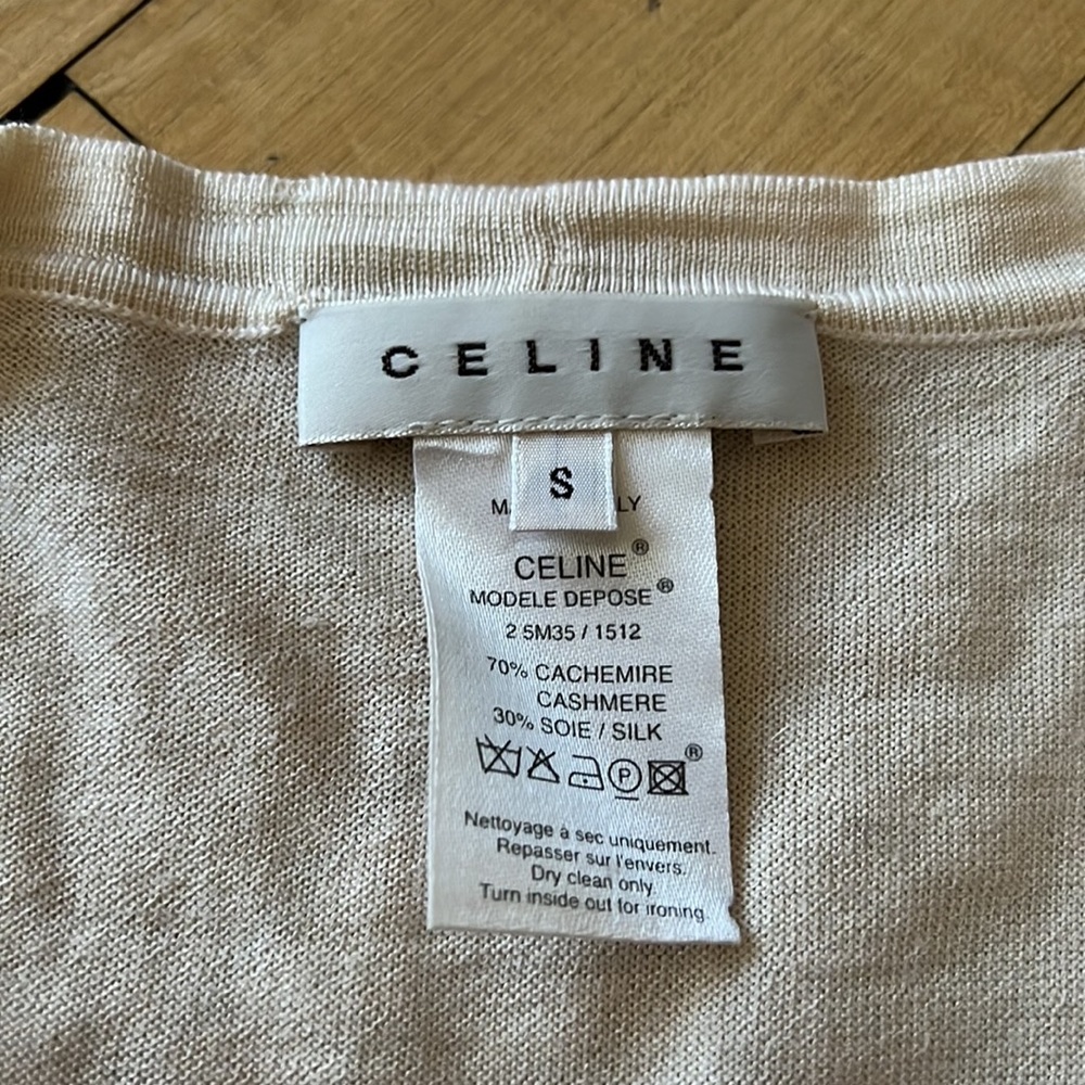 Celine Cardigan Sz S - Picture 6 of 14